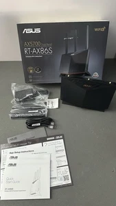 Router extensible para juegos ASUS RT-AX86S (AX5700) doble banda WiFi 6, puerto 2,5G - Imagen 1 de 5