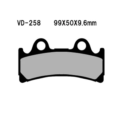 Pastillas de freno semimetálicas Vesrah [delanteras] Yamaha FZR 1000 (1994-1995) Foto 1 de 2