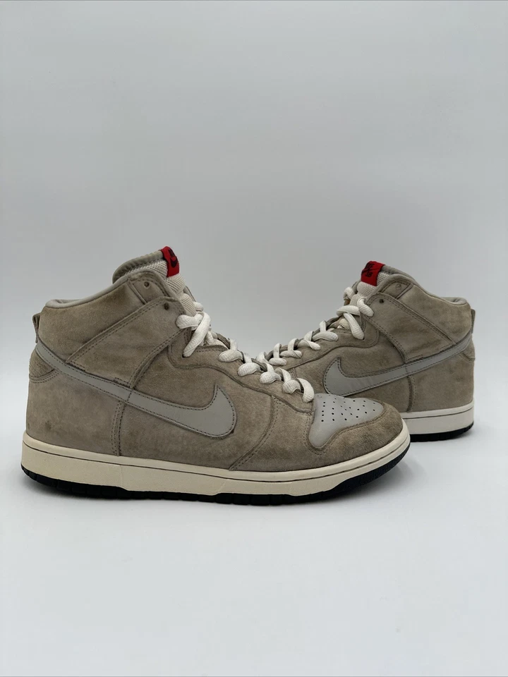 Nike Dunk High Pro SB Pee Wee Herman 2007 Size 9.5 Used 305050-004 - Image 1 of 4
