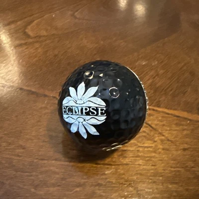 PING Karsten Golf Ball - Black/White/Gold #1 - Hawaii ECLIPSE Logo 1991 - NEW!  - Image 1 of 4