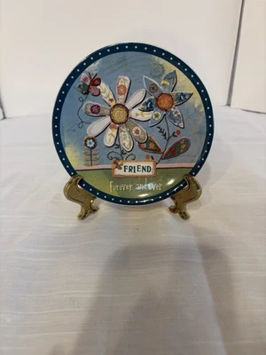 Plato de baratija Carson Home Accents "Friends Forever And Ever" Foto 1 de 2