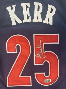 Steve Kerr Signed Autographed Arizona Wildcats Jersey Beckett COA - Picture 1 of 4