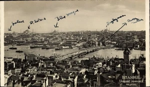 Ak Konstantinopel Istanbul Türkei, Panorama von  Hagia Sophia,... - 4803326 - Bild 1 von 2