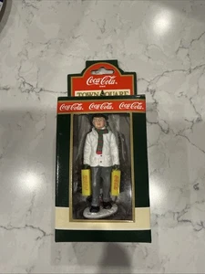 “Stocking Up” Delivery Man 7980 Coca Cola Town Square Collection, Coke, NiB - Picture 1 of 5