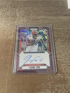 Jerome Ford 2024 Panini Prizm Purple Power Auto /49 Sensational Signature Browns - Picture 1 of 3