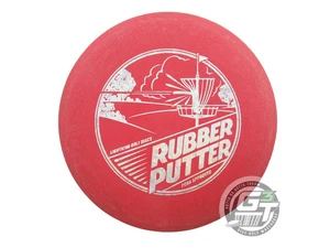 NOS Lightning X-OUT SureGrip Rubber Putter 175g Red Gold Shatter Putter Disc - Picture 1 of 2