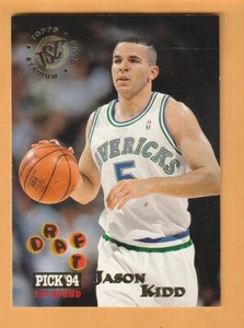 Jason Kidd Dallas Mavericks 1994-95 Stadium Club #190 Salón de la fama 9G - Imagen 1 de 2