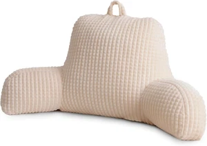 Reading Pillow Bed Wedge Large Adult Children Backrest with Arms Back Support fo - Picture 1 of 9