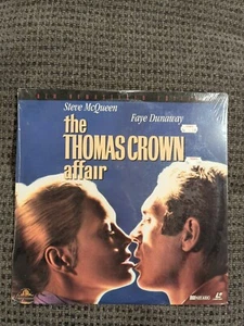 Laserdisc Q * The Thomas Crown Affair * Steve McQueen Faye Dunaway. New. Sealed. - Picture 1 of 2