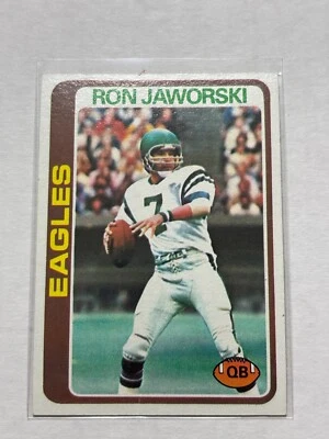 1978 Topps - Ron Jaworski #449 - Image 1 of 2