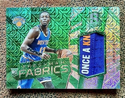 🔥 2015 Panini Spectra Jerian Grant Freshman Fabrics  Green Prizm /5  Rookie #10 - Image 1 of 4
