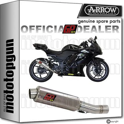 ARROW EXHAUST HOM GP2 GP 2 GPGUN TITAN LOOK KAWASAKI NINJA 250 R 2009 09 - Image 1 of 3