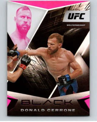 2021 Panini MMA Chronicles  Black Pink #117 Donald Cerrone MMA  V84958 - Image 1 of 2