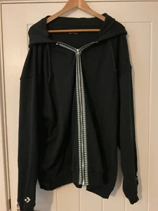 LFC Converse black zip front hoodie size 2xl - Picture 1 of 2