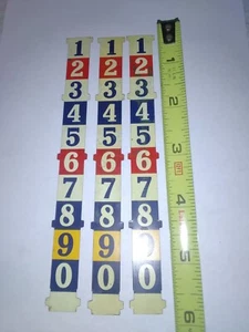 ORIGINAL BLECHROLLENSTREIFEN FÜR HANDELSTIMULATOR ANTIK SPIELAUTOMATENSTREIFEN #1 - Bild 1 von 3
