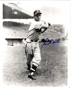 Gene Mauch Baseball Signed Boston Braves Autographed 8x10 Photo Dec/2005 RIP - Picture 1 of 1