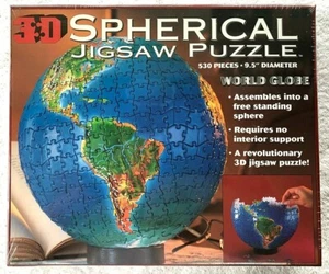 3D Kugel Weltkugel Puzzle 530 Teile Buffalo Games NEU VERSIEGELT - Bild 1 von 4