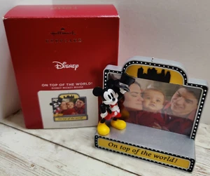 Hallmark Keepsake Christmas Ornament Disney On Top Of The World Mickey 2021 - Picture 1 of 8