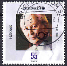 2396 Vollstempel gestempelt Briefzentrum 92 Kiesinger Politiker Kanzler Cdu 2004