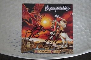 Rhapsody - Legendary Tales CD Album signed / autograph / signiert - Picture 1 of 7