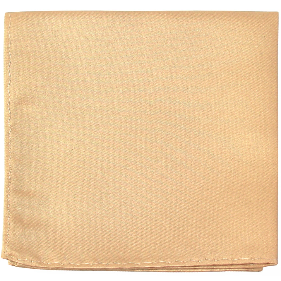 Nuevo SÓLIDO Pañuelo Para Hombre Bolsillo Cuadrado Pañuelo Boda Fiesta Baile de graduación 10" X 10" Foto 1 de 1