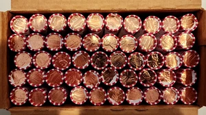 1 Box (50 Rolls) of 2024 P Lincoln Shield Penny Uncirculated (READY TO SHIP) - Picture 1 of 1