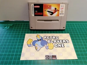 DRAGON THE BRUCE LEE STORY SUPER NINTENDO SNES EUR LOOSE CART - Photo 1/1