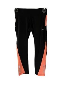 Nike DriFit Pantaloni da Corsa Crop Leggings Donna Taglia XS - Foto 1 di 7