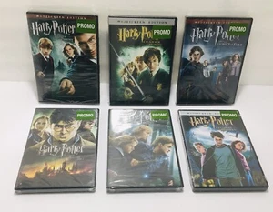 HARRY POTTER AND THE DEATHLY HALLOWS PART 1 & 2 + (4 More) DVD LOT NEW SEALED - Picture 1 of 8