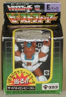 Transformers Cybertron Beast E-pack Be-Fox 5cm 2" Figures Dolls Takara 1987 Rare - Image 1 of 4