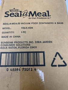 Seal a Meal vacuum Food containers & bags - Picture 1 of 3