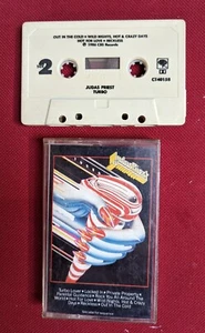 JUDAS PRIEST TURBO Cassette Tape 1986 Rock Metal Rare - Picture 1 of 1