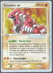 Groudon EX - EX Guardiani dei Cristalli 93/100 - Italiano - HOLO - Played - Foto 1 di 2