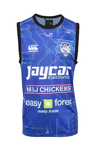 Canterbury-Bankstown Bulldogs HOMBRE ENTRENAMIENTO SINGLETE, tallas S-4XL 6XL - Imagen 1 de 2