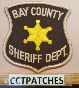 BAY COUNTY, MICHIGAN SHERIFF DEPT (POLICE) SHOULDER PATCH MI - Picture 1 of 2