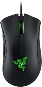 Razer DeathAdder Essential Gaming Mouse Black USB Ergonomic 6400DPI 4G Optical - Picture 1 of 3