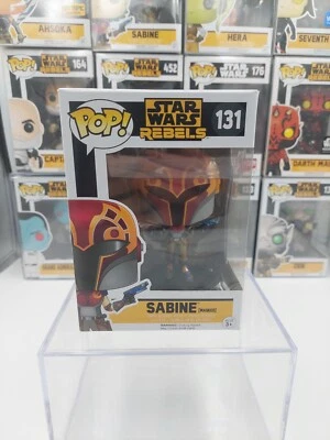 Funko Pop Sabine (Mascarado) #131 Star Wars Rebels! Protetor de vinil - /w - Imagem 1 de 4