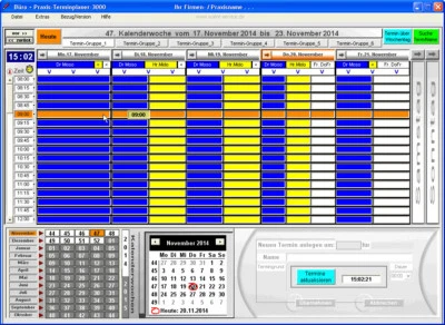 Büro- und PraxisTerminplaner-3000, Software, Testversion - Bild 1 von 4