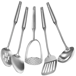 Ybmhome Set di Utensili da Cucina in Acciaio Inox, 5 Pezzi - 2410-11-12-13-14 - Foto 1 di 2