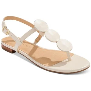 Jack Rogers Womens WORTH FLAT Leather Open Toe Flatform Sandals Shoes BHFO 8279 - Picture 1 of 3