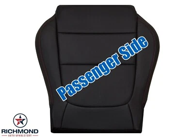 2013-2015 Mazda CX5 Grand Touring-Passenger Side Bottom Leather Seat Cover Black - Image 1 of 4