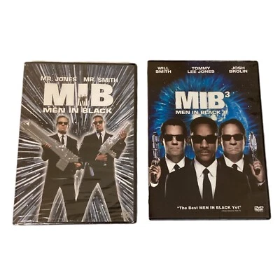 2 Lot- 1 NEW SEALED MEN IN BLACK 1 DVD and  1 Used MIB III DVD - Image 1 of 4