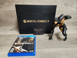 ESTATUA DE ESCORPIÓN MORTAL KOMBAT X EDICIÓN DE COLECCIONISTA gruesa con caja y juego PS4 - Imagen 1 de 16
