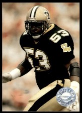 1991 Pro Set Platinum Football Card Vaughan Johnson A New Orleans Saints #237