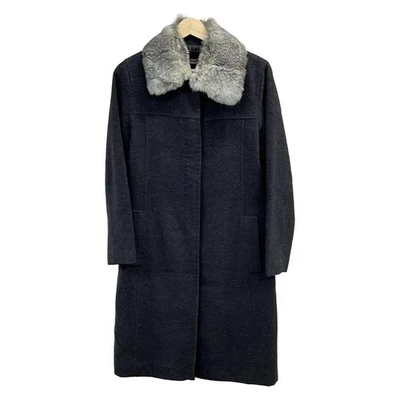 Auténtico abrigo para mujer SONIARYKIEL - gris oscuro Foto 1 de 4