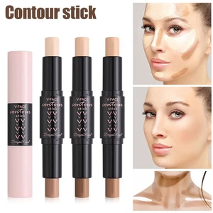 Matte Concealer Contour Bronzer Makeup Stick Brighten Skin Color LongOil Control - Picture 1 of 21