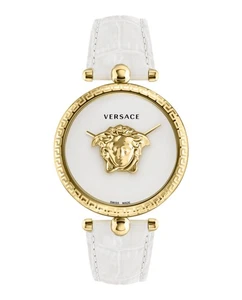 Versace Womens Gold 39mm Strap Fashion Watch - Picture 1 of 4
