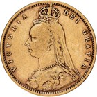 [#1121712] Great Britain, Victoria, 1/2 Sovereign, 1892, British Royal Mint, Gol