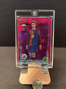 2024-25 Topps Cromo Zafiro UEFA Noah Darvich RC Padparadscha 1/1 FC Barcelona - Imagen 1 de 8
