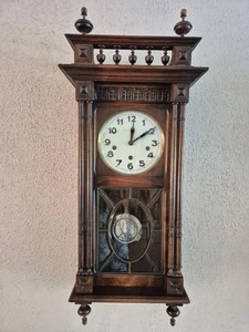 Carrez Französisch Antik Henry Deux Stil Westminster schlag Wanduhr (0698 ) - Picture 1 of 18